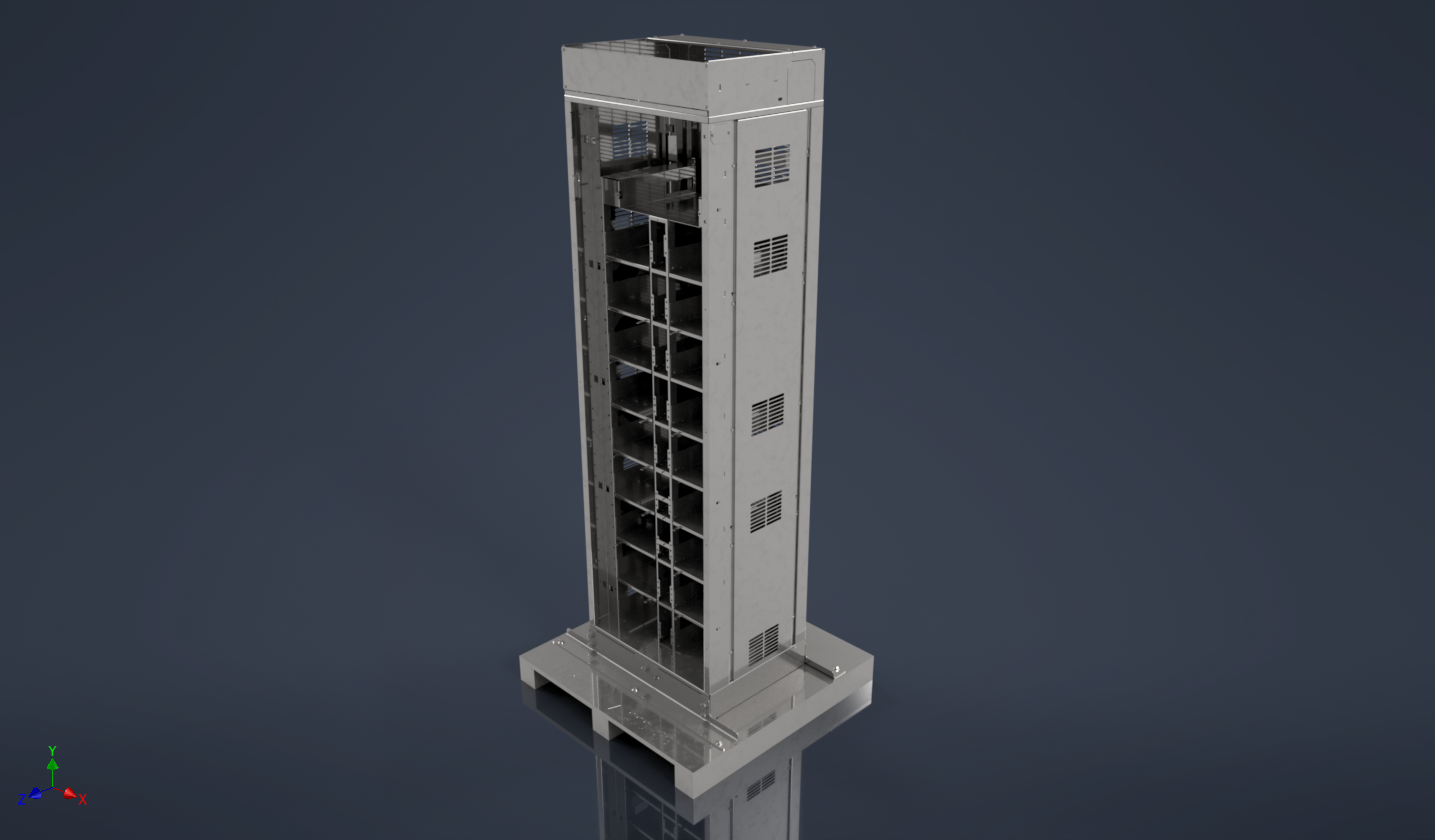 Battery Cabinet Render